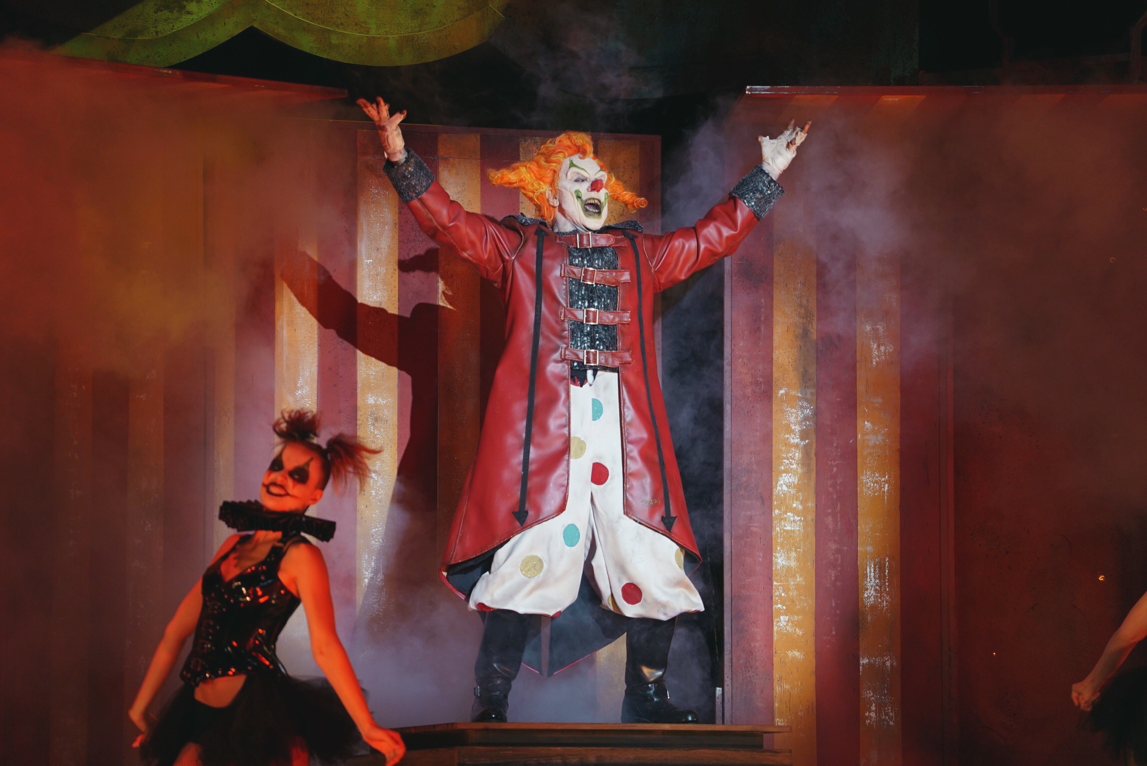 HHN 2015 Jack Show performer on stage