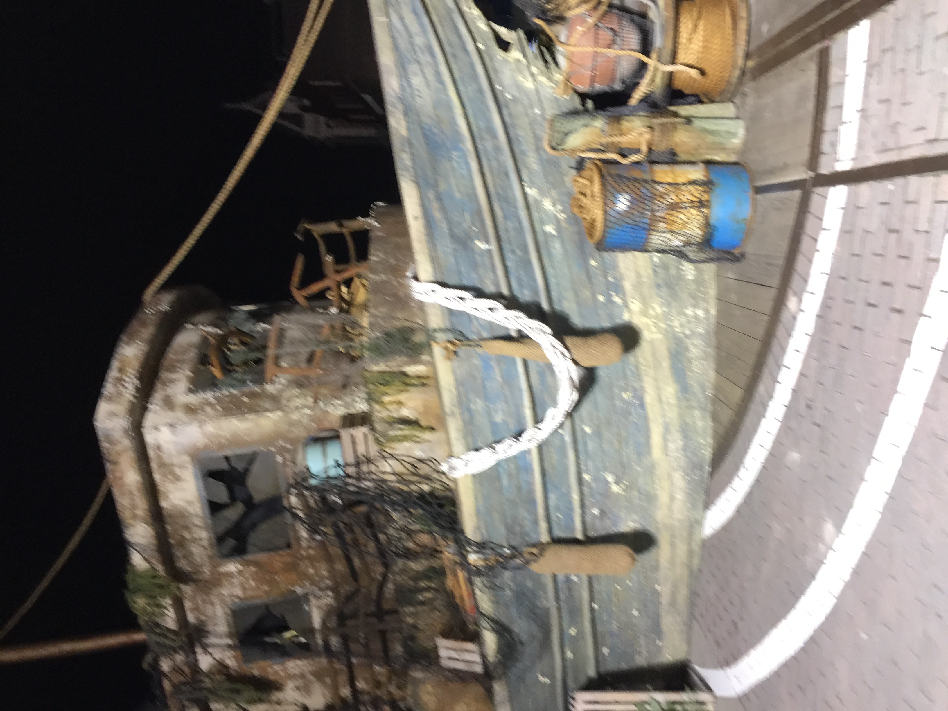 HHN 2016 Dead Man's Pier boat prop