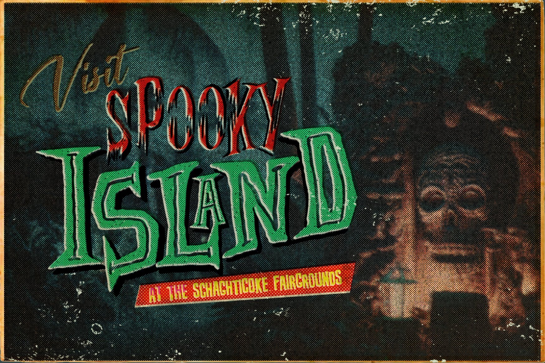 Spooky Island official poster — Visit Spooky Island at the Schachticoke Fairgrounds