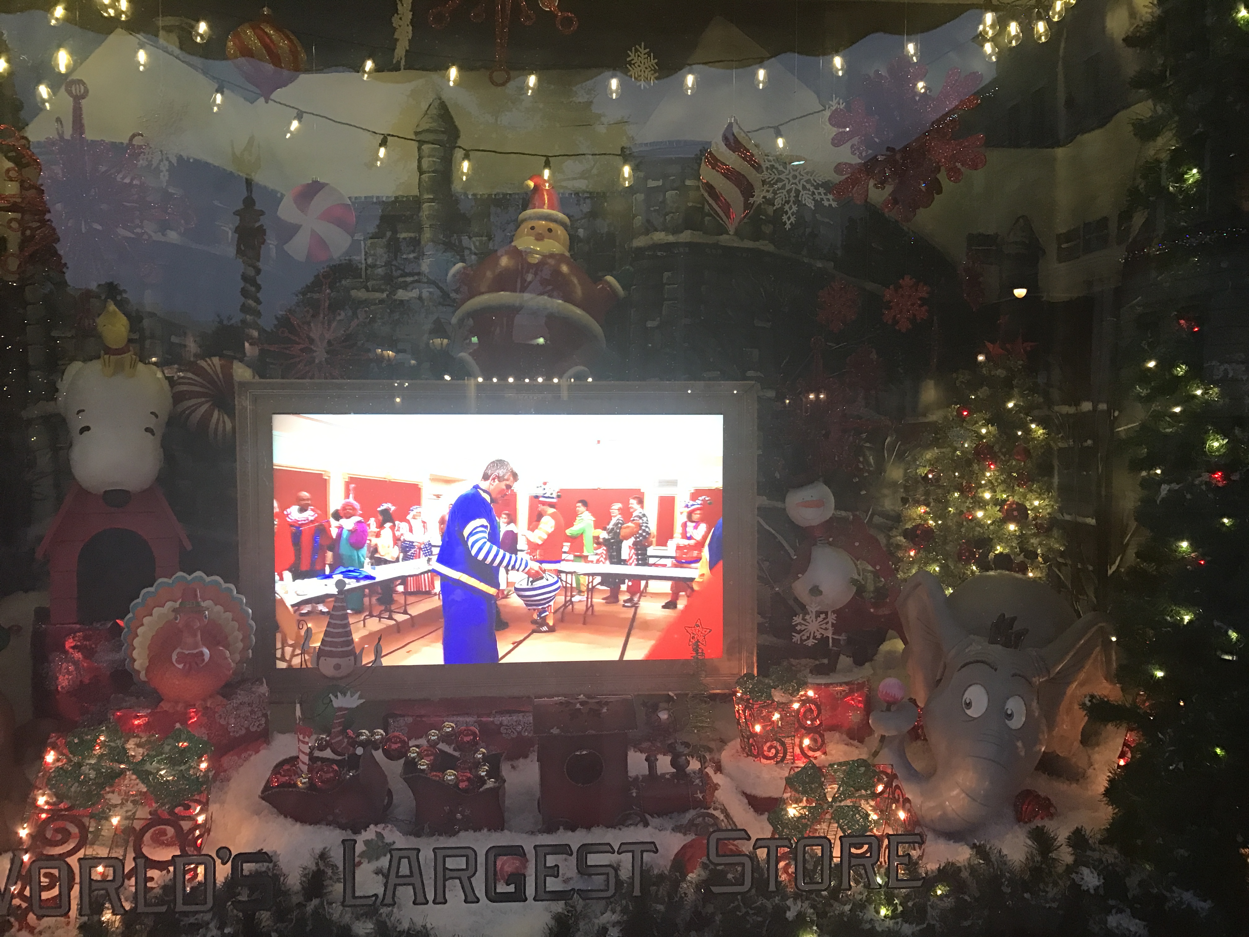 Universal Christmas 2016 Macy's window display
